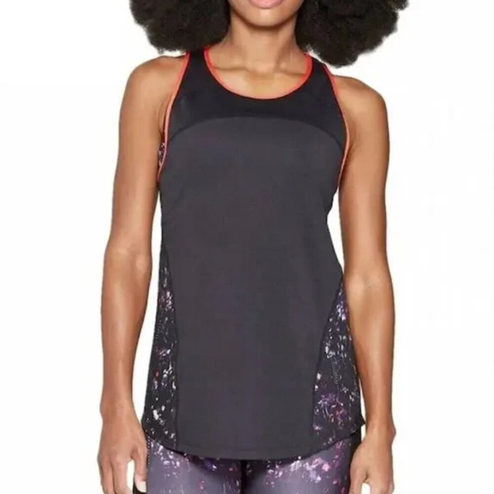 C9 by Champion Duo Dry Black & Purple Athletic‎ Tank Top XL